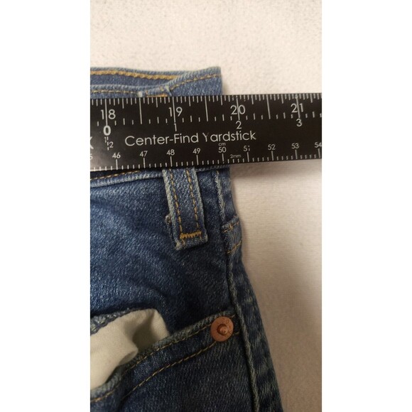 Signature By Levi Heritage Highrise Womens Straight Leg Jeans Size 20 - Picture 4 of 9